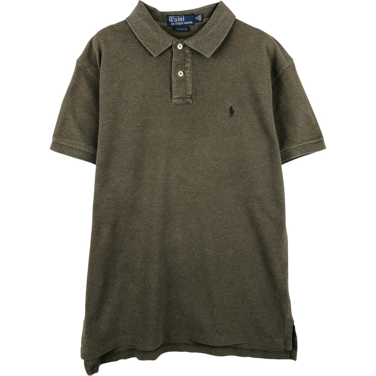 古着 ラルフローレン Ralph Lauren POLO by Ralph Lauren CUSTOM FIT 半袖 ポロシャツ メンズM相当/eaa616698