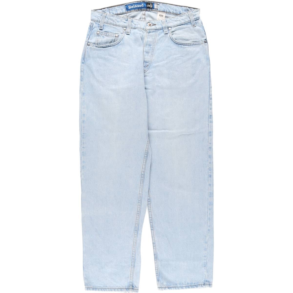 古着 90年代 リーバイス Levi's SILVER TAB シルバータブ RELAXED テーパードデニムパンツ USA製 メンズw33相当 ヴィンテージ/evb033289