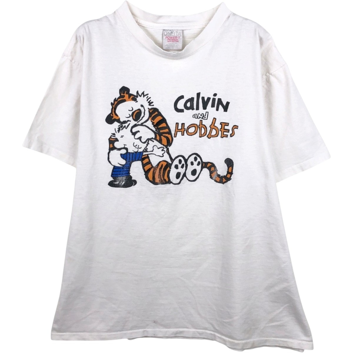 古着 90年代 オニータ ONEITA POWER-T プリントTシャツ USA製 メンズL相当 ヴィンテージ/eaa642496