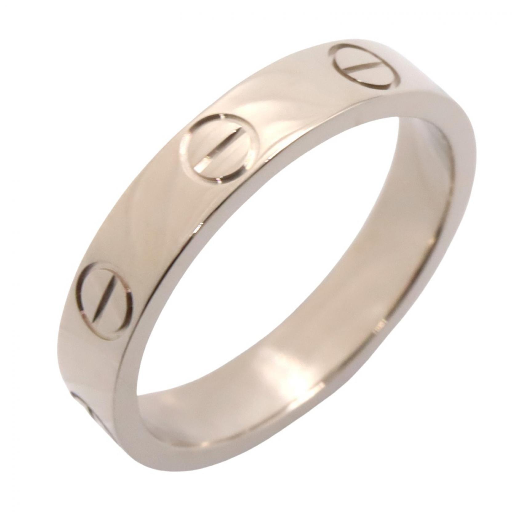 カルティエ CARTIER ミニラブリング リング・指輪 ジュエリー K18WG(ホワイトゴールド) レディース シルバー系 B4085100 【中古】