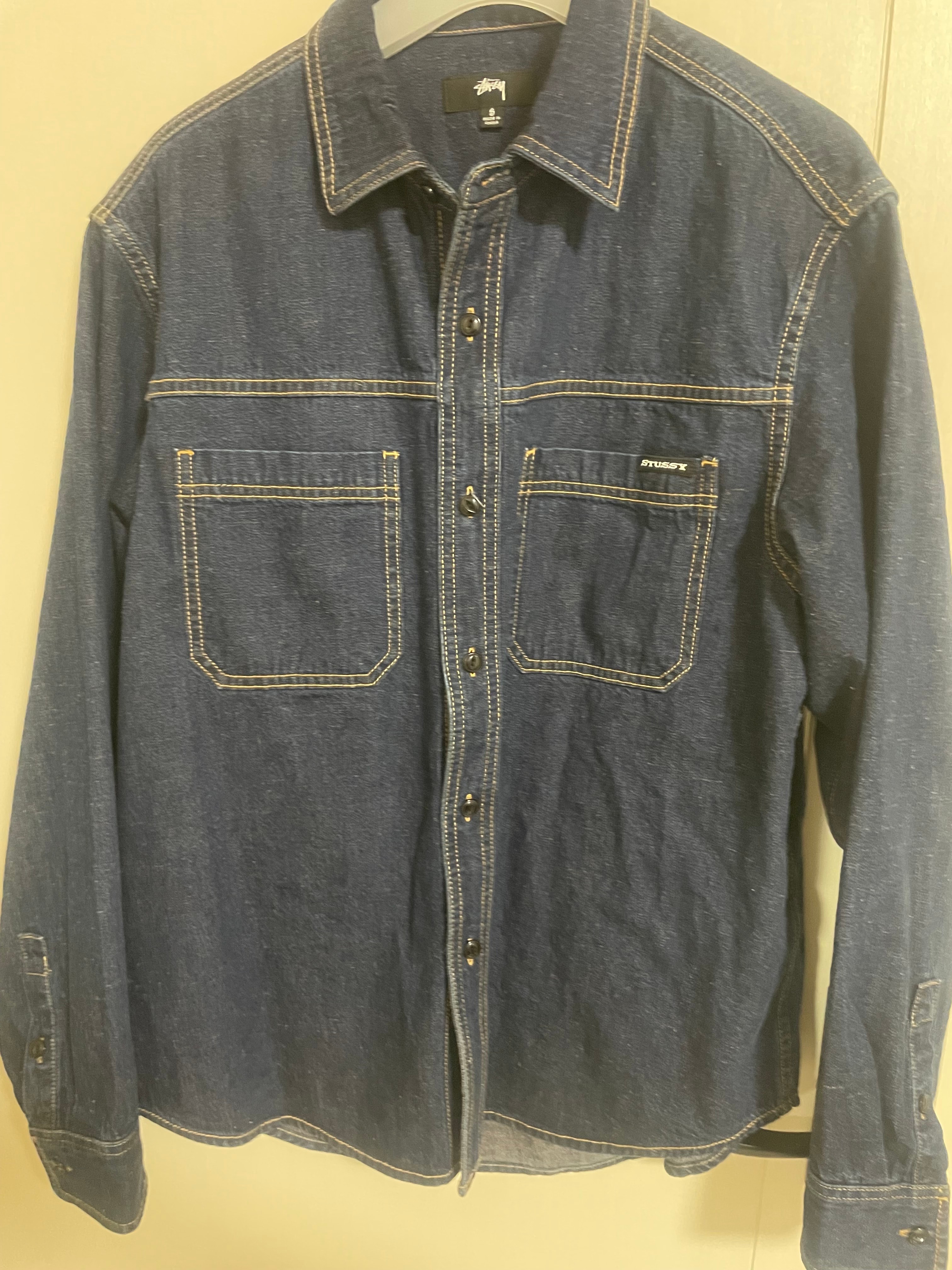 Stussy Work Denim Shirt "Dark Denim"