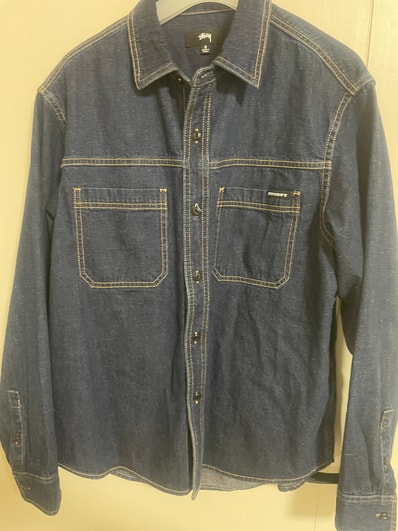 Stussy Work Denim Shirt "Dark Denim"