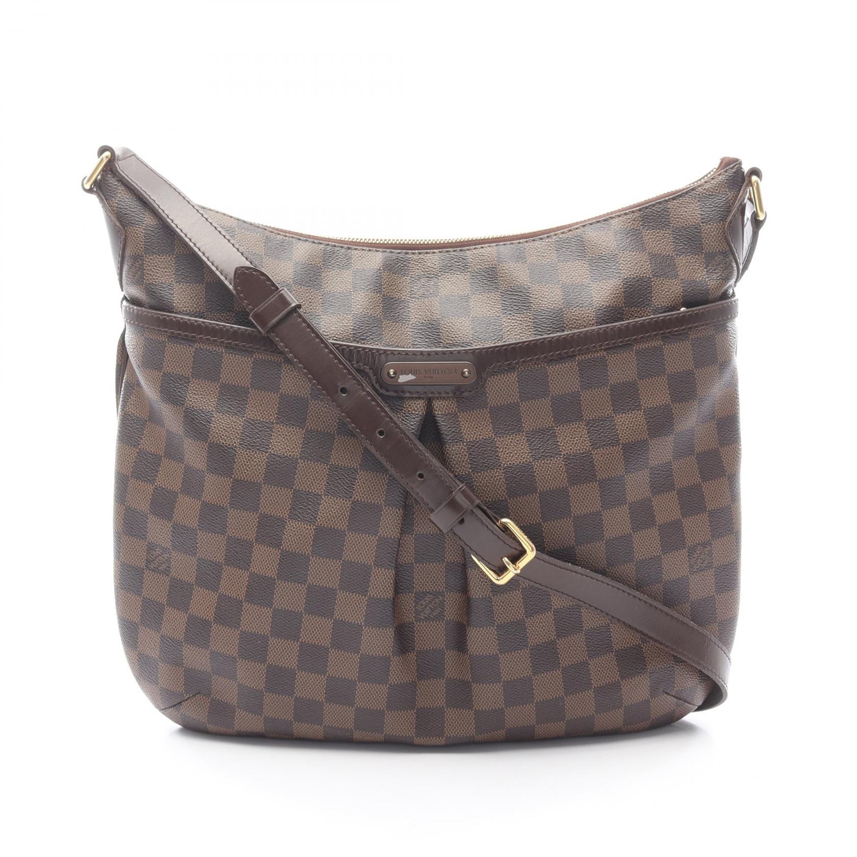 ルイ・ヴィトン LOUIS VUITTON ブルームズベリGM ショルダーバッグ バッグ PVCコーティングキャンバス レザー ダミエ エベヌ レディース ブラウン系 N42250 【中古】