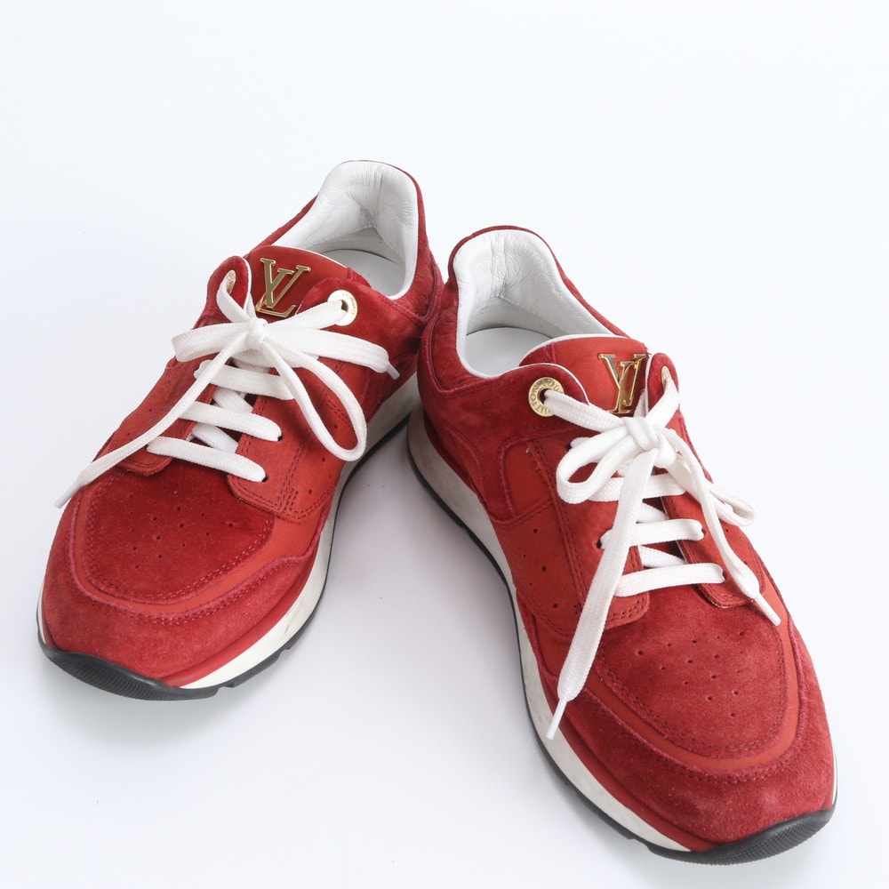 ■美品 ルイヴィトン ランアウェイ ライン 36スニーカー レザー