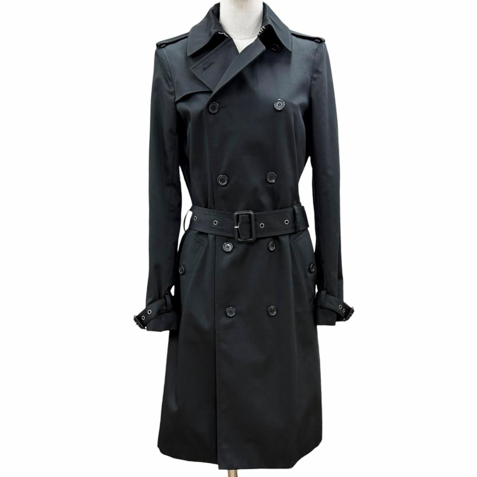 極美品 サンローランパリ トレンチコート レディース 36 507530