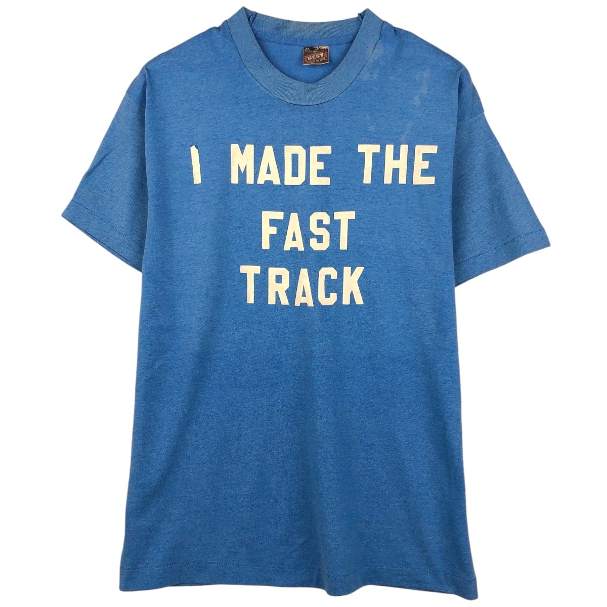 古着 90年代 フルーツオブザルーム FRUIT OF THE LOOM BEST メッセージプリントTシャツ USA製 メンズXL相当 ヴィンテージ/eaa626665