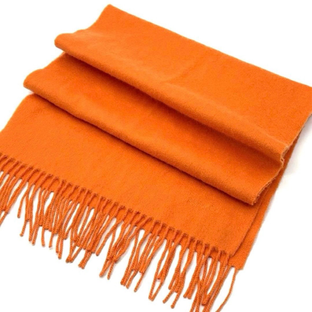 C (やや傷や汚れあり)】エルメス HERMES 大判マフラー カシミヤ100