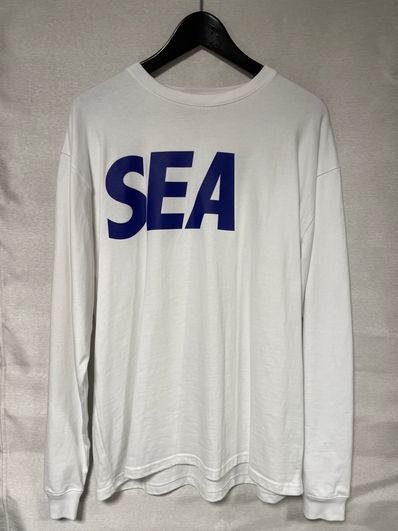 WIND AND SEA SEA L/S T-SHIRT "White Gold"