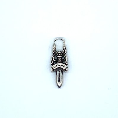 Chrome Hearts #5 Dagger Charm Zip 1 "Silver"