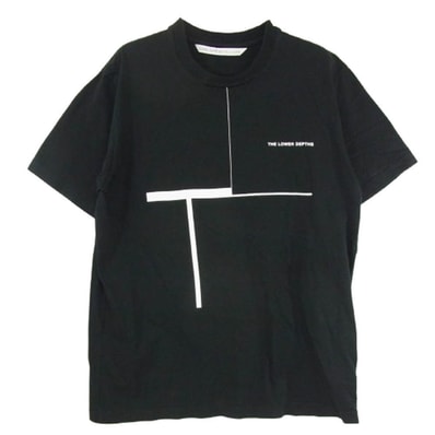 JOHN LAWRENCE SULLIVAN ジョンローレンスサリバン Tシャツ 5A015 THE LOWER DEPTHS クルーネック 半袖 Tシャツ カットソー ブラック系 S【中古】