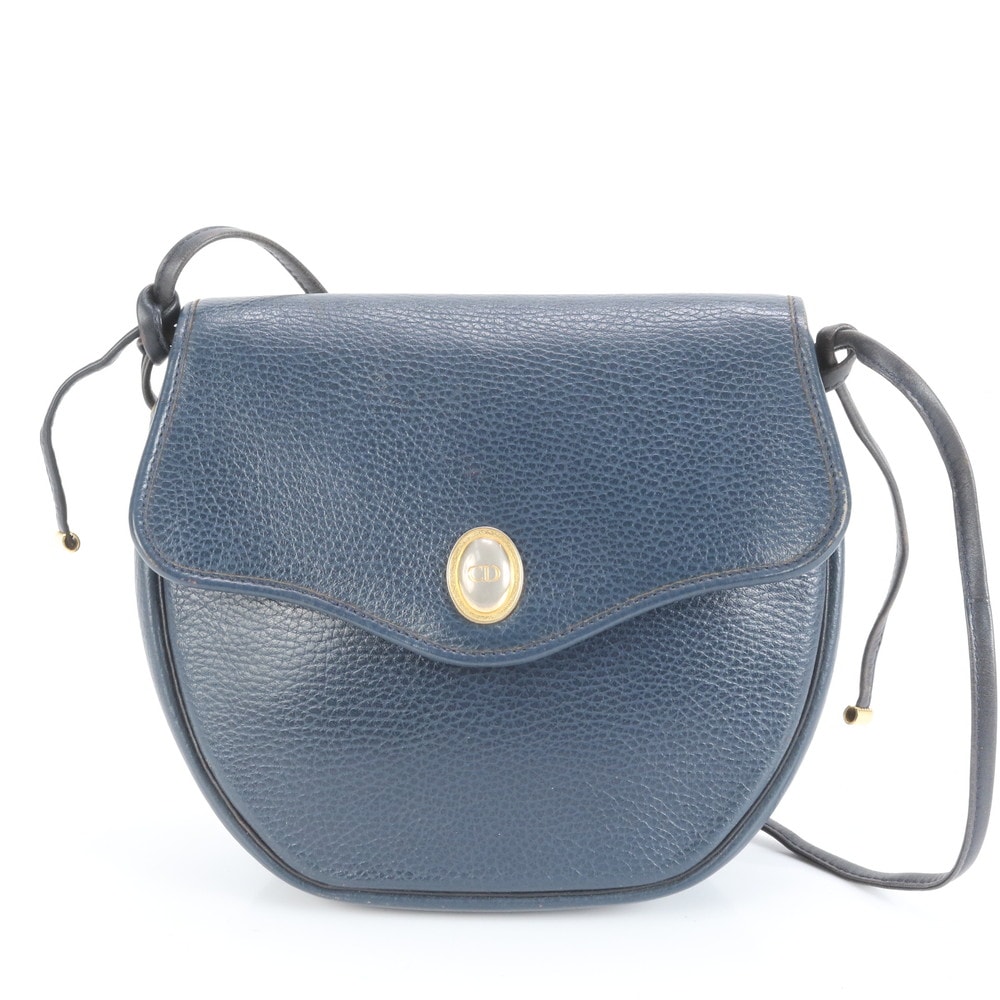 ■極美品 クリスチャンディオール CD ロゴ クロスボディ