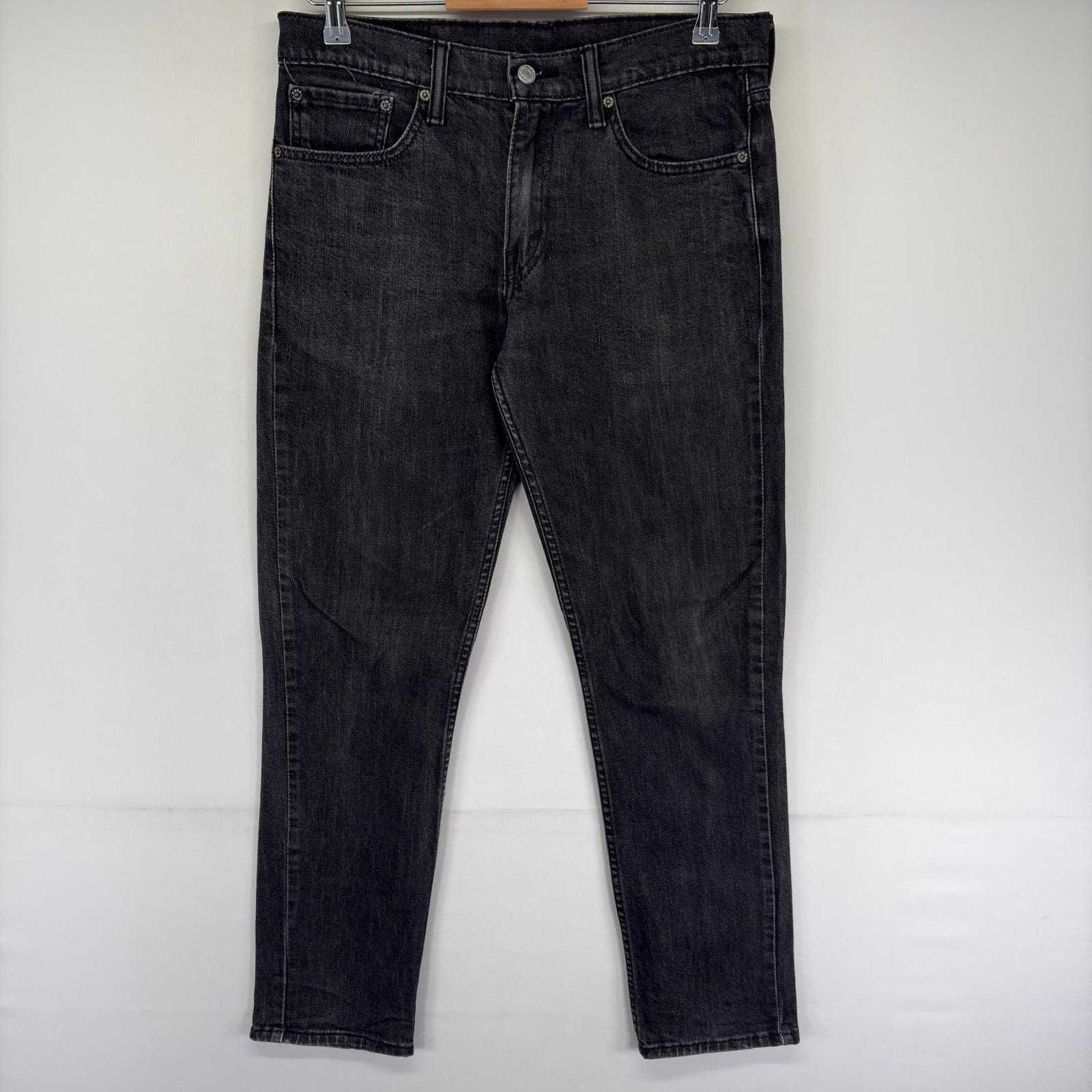 古着 リーバイス Levi's デニム パンツ ブラックデニム テーパード 5ポケット 511 ジッパーフライ W32 L32  ブラック系 メンズ