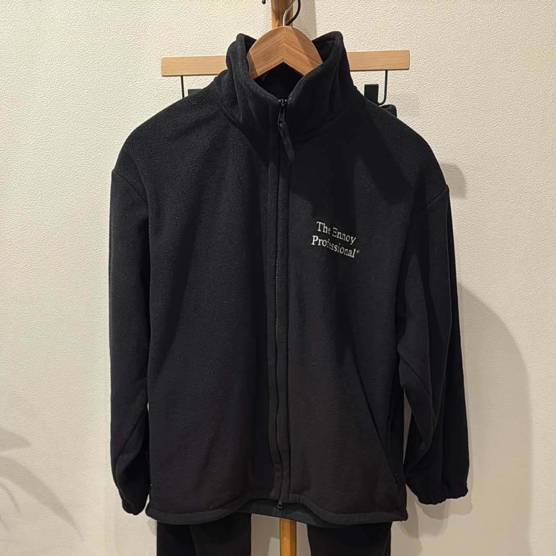 ENNOY 24AW Polartec Fleece Set Up "Black"