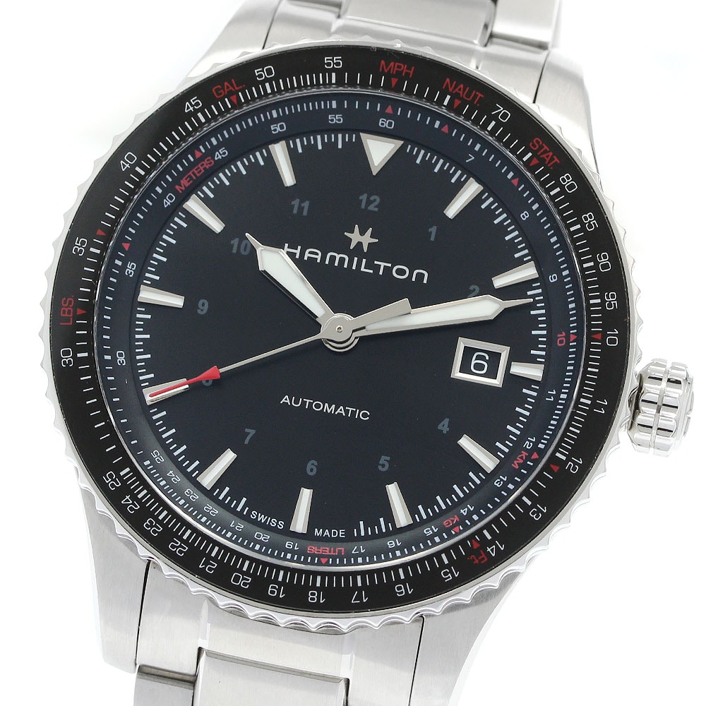 ☆美品 ハミルトン カーキアビエーション H766150 メンズ 【中古】