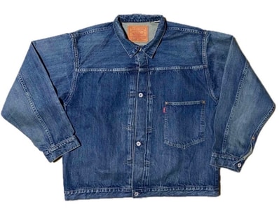 LEVI'S Vintage Clothing S506XX 1944 WWII Trucker Jacket "Blue"