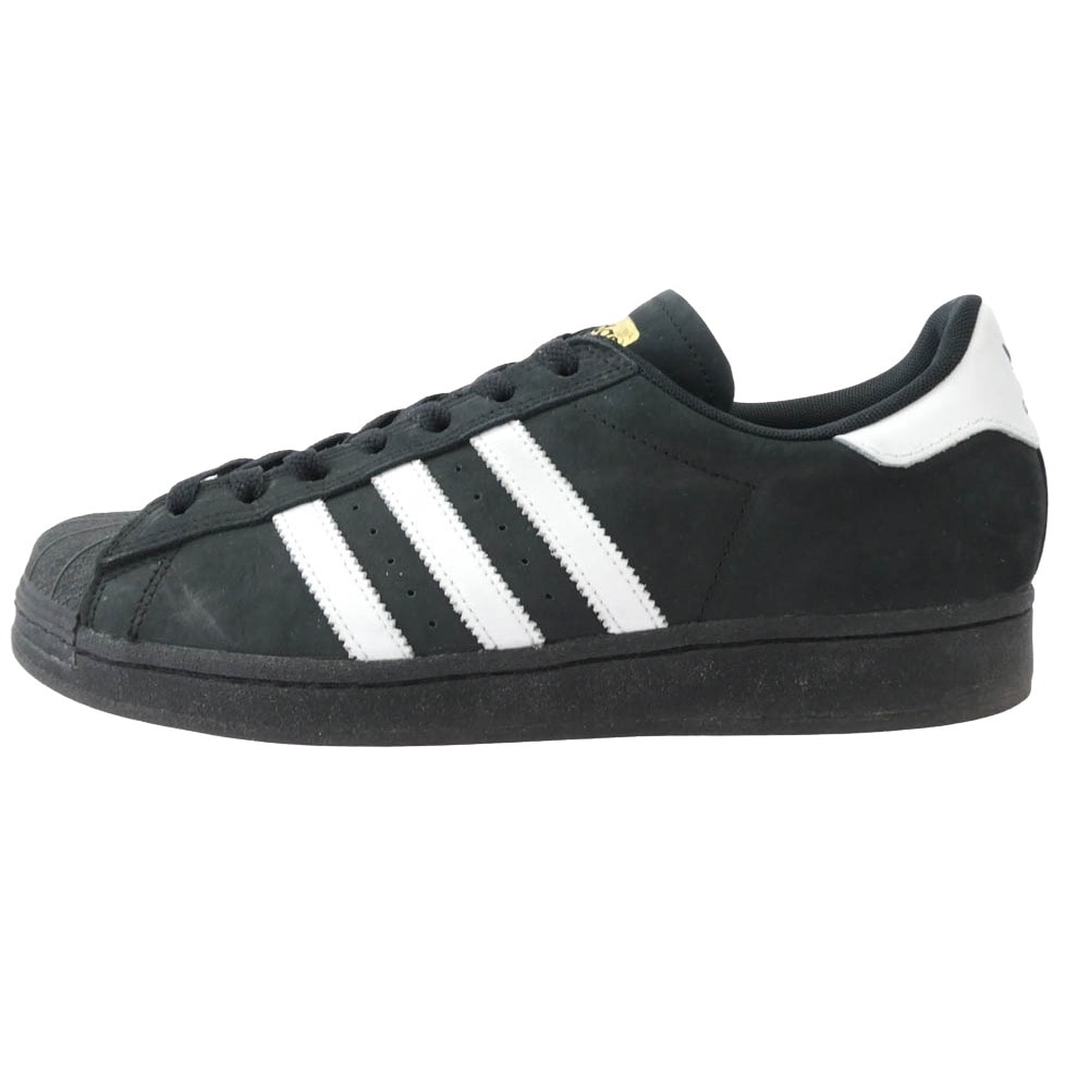 adidas アディダス スニーカー FV0321 SKEATBORDING SUPERSTAR スケートボーディング スーパースター ローカット スニーカー ブラック系 28.5cm【中古】