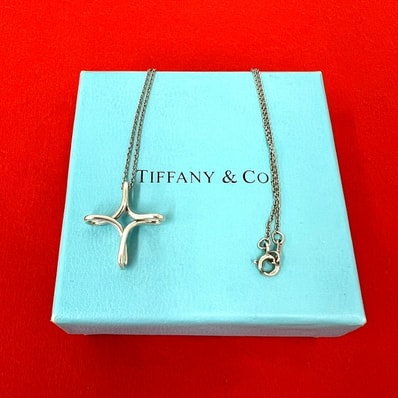 TIFFANY&Co. ティファニー インフィニティ クロス ネックレス シルバー925 ネックレス シルバー
04563