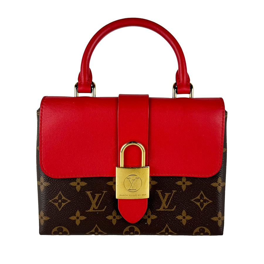 ルイ ヴィトン LOUIS VUITTON ハンドバッグ モノグラム ロッキーBB モノグラムキャンバス コクリコ レディース M44322【中古】 z10962
