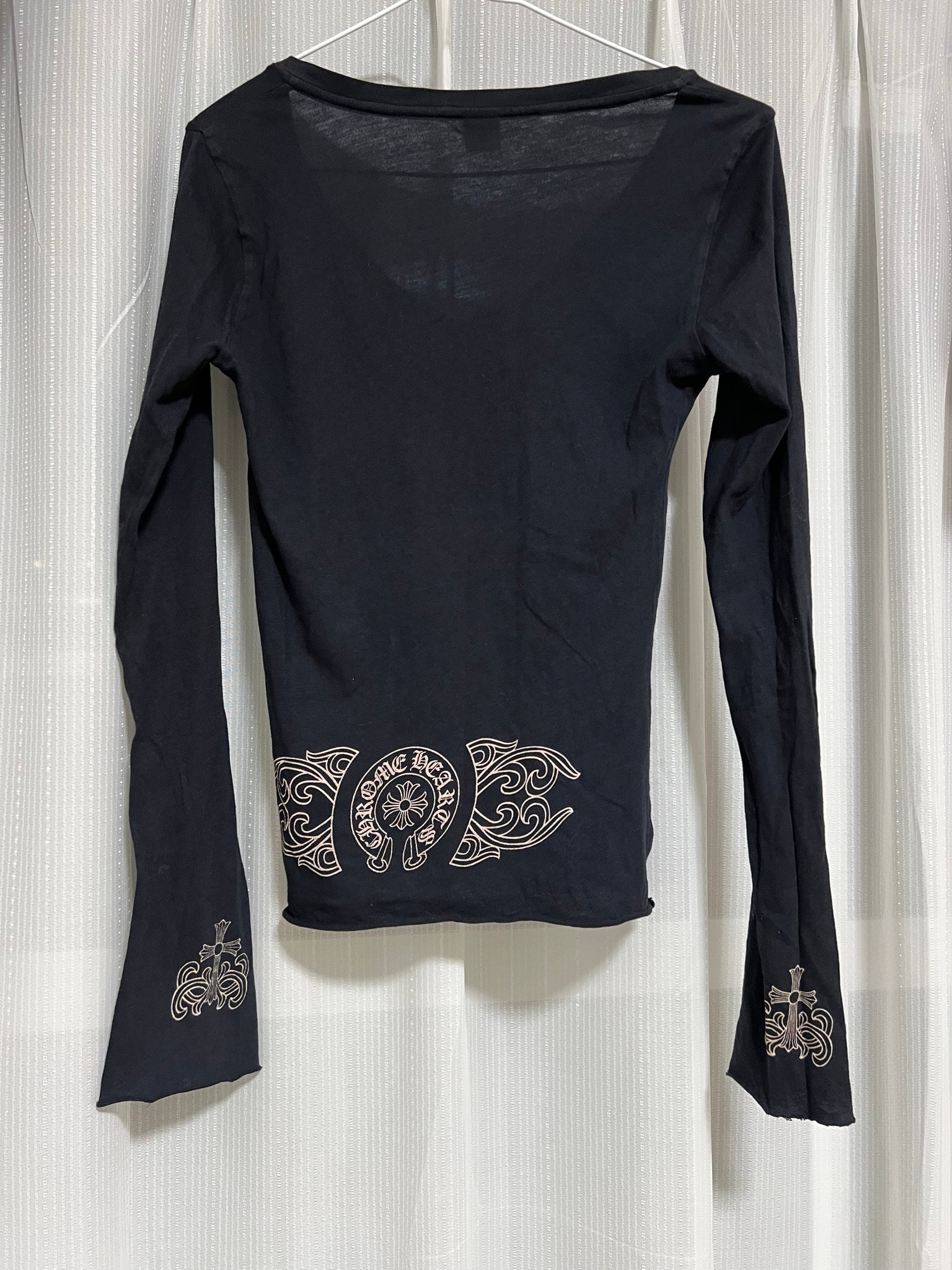 CHROME HEARTS 長袖 レイヤード カットソー