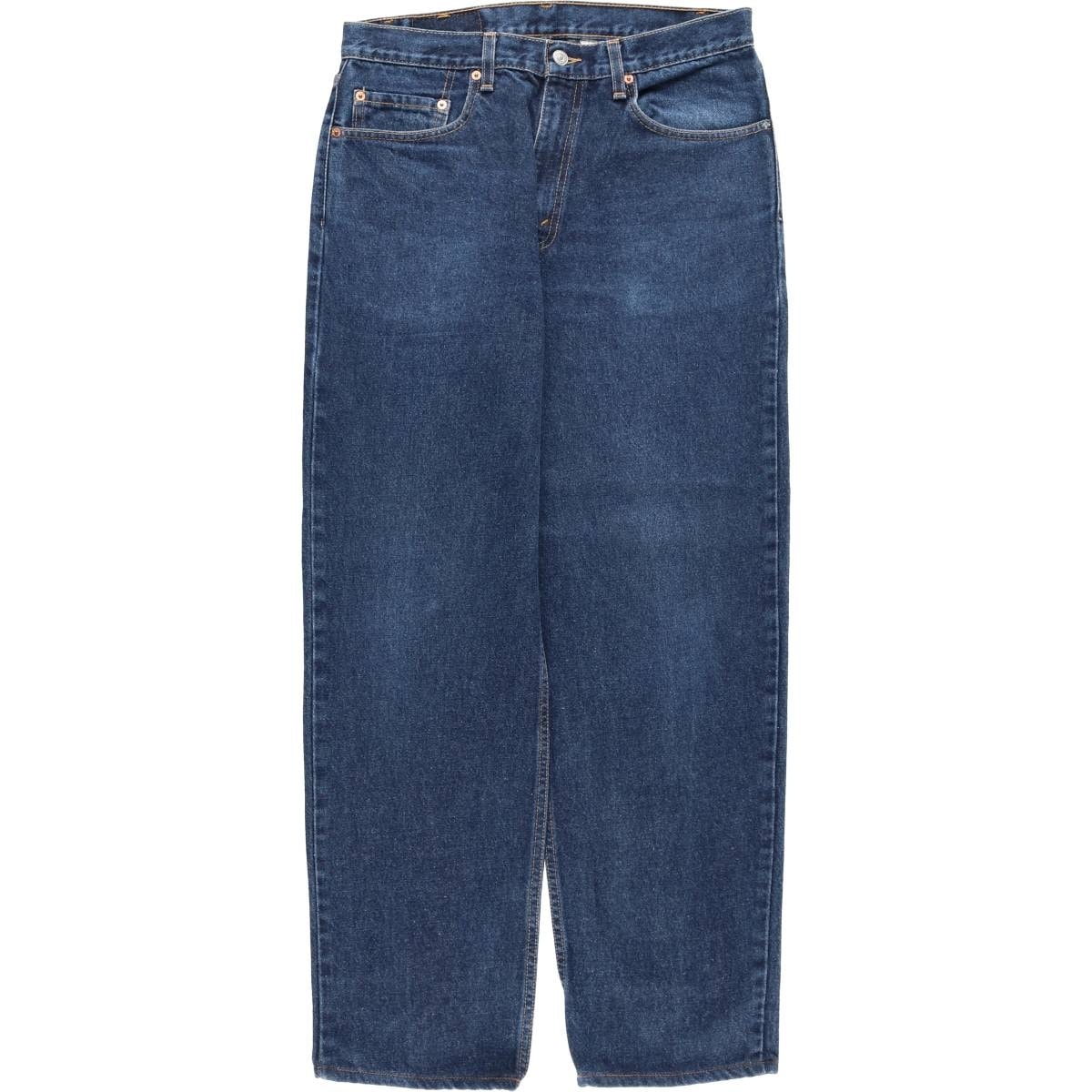 古着 00年代 リーバイス Levi's 550 RELAXED FIT テーパードデニムパンツ USA製 メンズw33相当/eaa480497