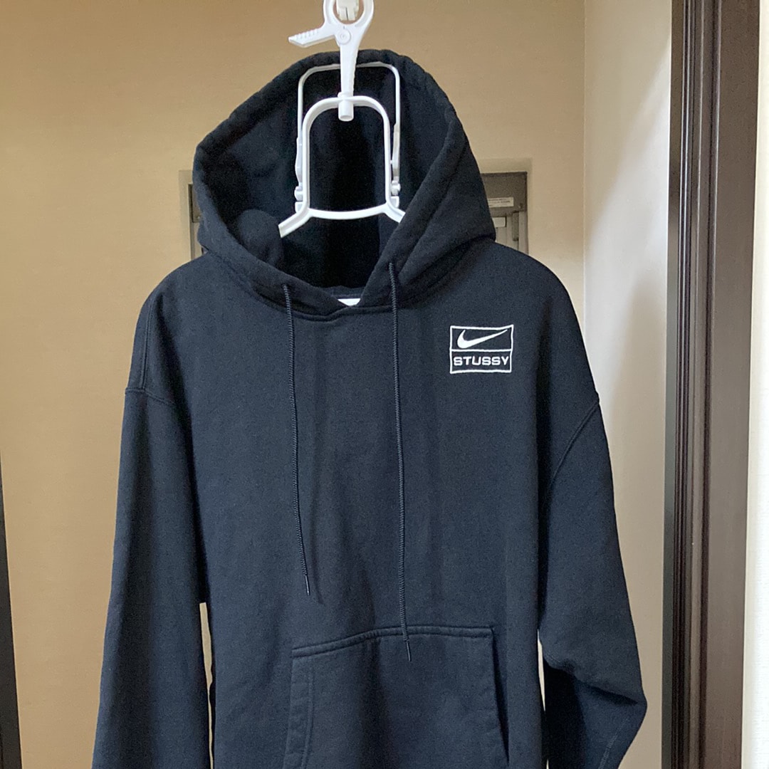 Stussy × Nike NRG Washed Hoodie (US Size) "Black" DN4028-010