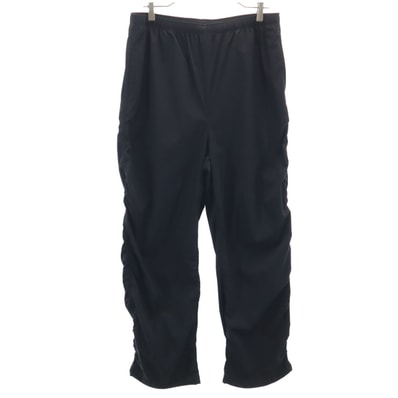 BEAMS ビームス パッカリング イージーパンツ M ブラック