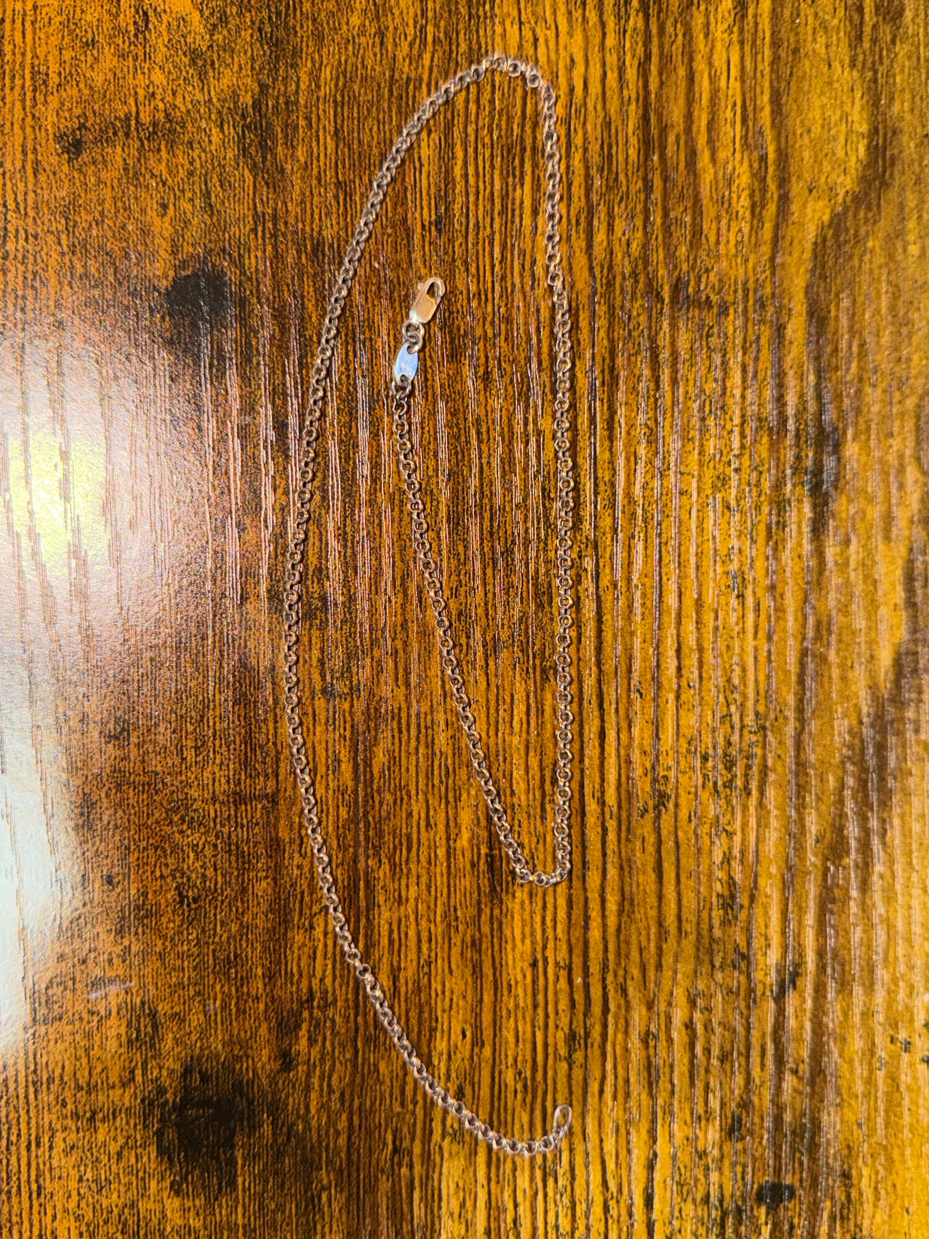 Chrome Hearts Roll Chain Necklace "Silver"