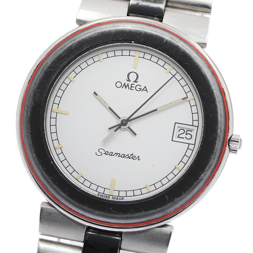 オメガ シーマスター デイト 396.1003 クォーツ ボーイズ 【中古】