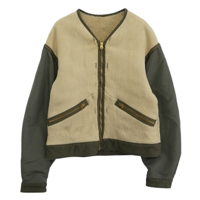 VISVIM ビズビム ジャケット 25SS 0125105013031 IRIS JKT SHEEPSKIN シープスキン リバーシブル アイリス ジャケット ベージュ系 カーキ系 1【中古】