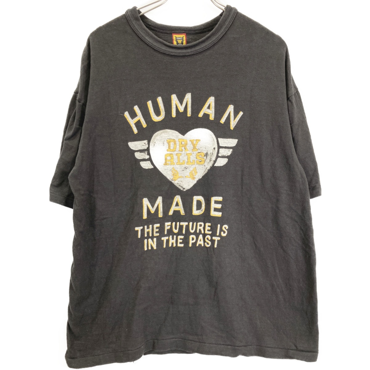 ヒューマンメイド ブラック×イエロー GRAPHIC TEE Tシャツ 2XL