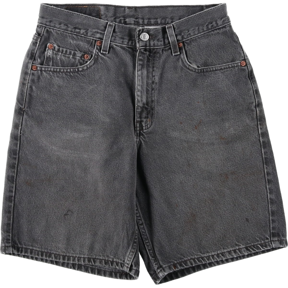 古着 00年代 リーバイス Levi's 550 RELAXED FIT ブラックデニムショーツ ショートパンツ メンズw30相当/eaa661896