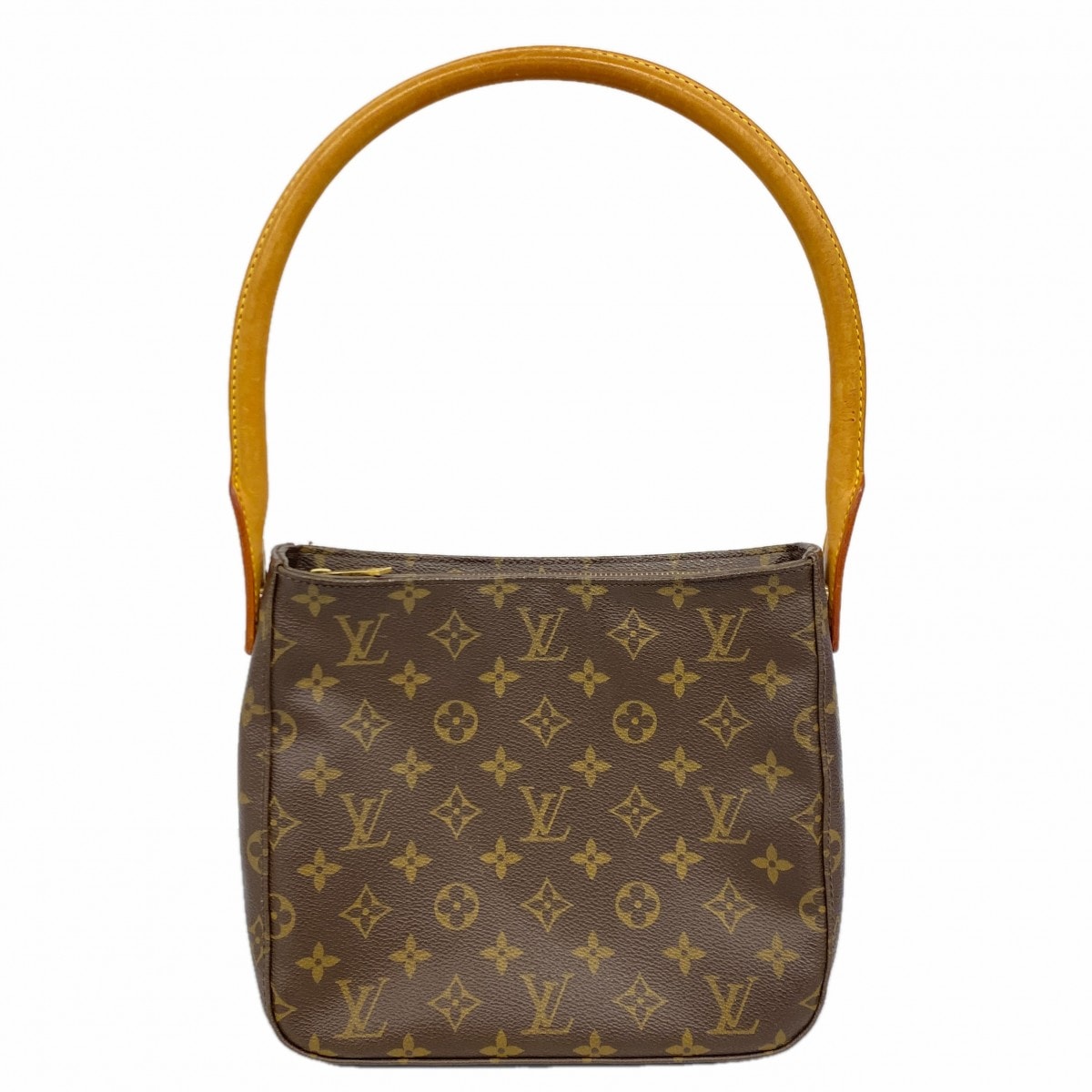 【6da0080】ルイヴィトン ショルダーバッグ モノグラム ルーピングMM M51146 ブラウン【中古】レディース