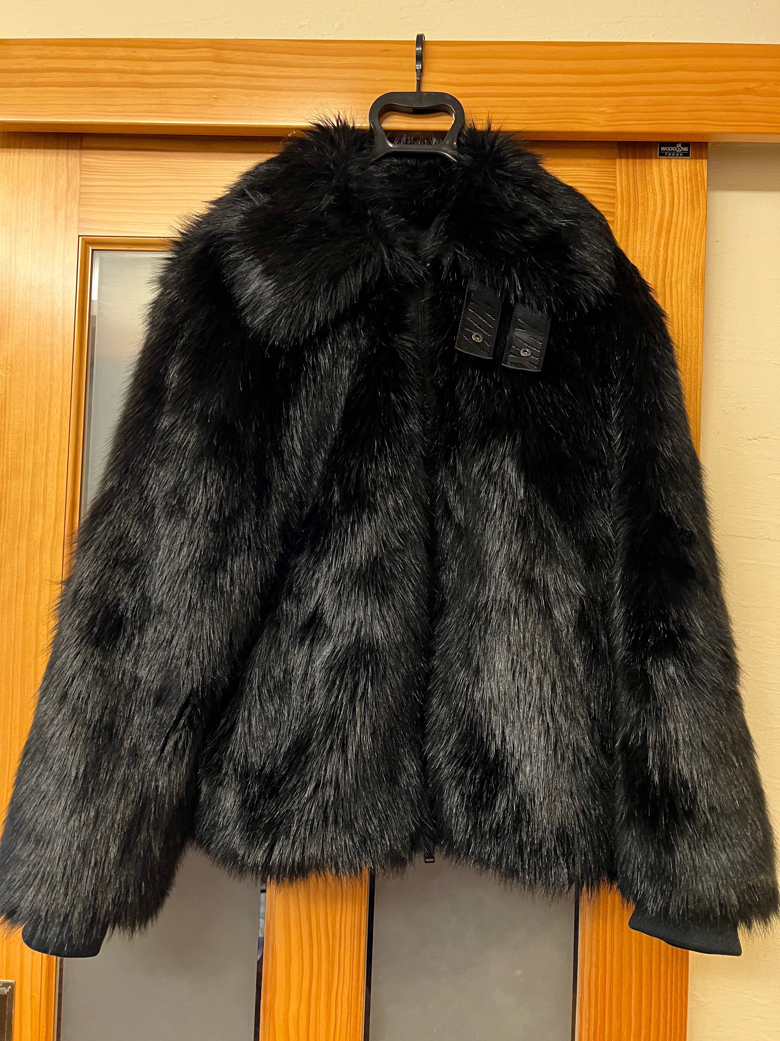 Nike x Ambush Women's Reversible Faux Fur Coat "Black"