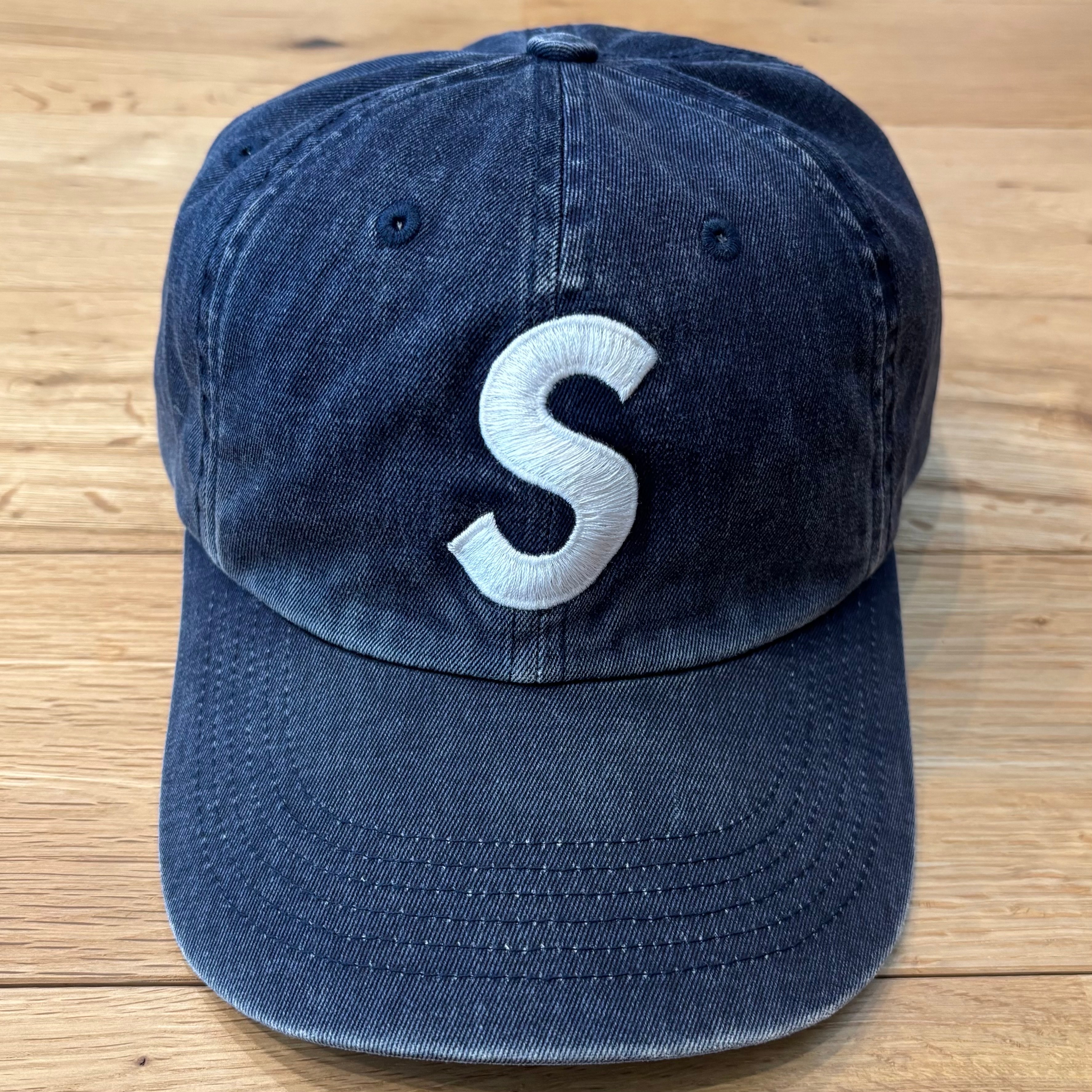 Supreme Pigment Print S Logo 6-Panel "Navy"