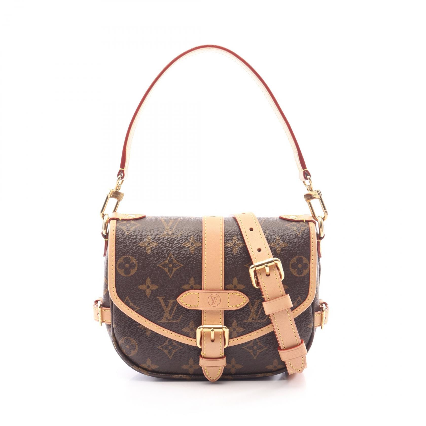 ルイ・ヴィトン LOUIS VUITTON ソミュールBB モノグラム 2WAY ハンドバッグ バッグ モノグラム モノグラム レディース ブラウン系 M46740 【中古】