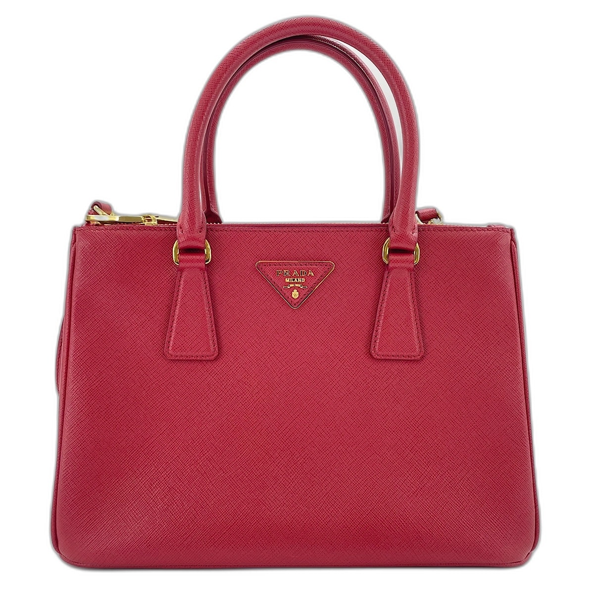 プラダ PRADA ガレリア 2WAY ハンドバッグ【中古】