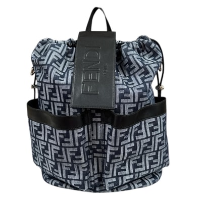 フェンディ FFジャガードストライクミディアム リュック・デイパック ファブリック 7VZ070 メンズ FENDI 中古