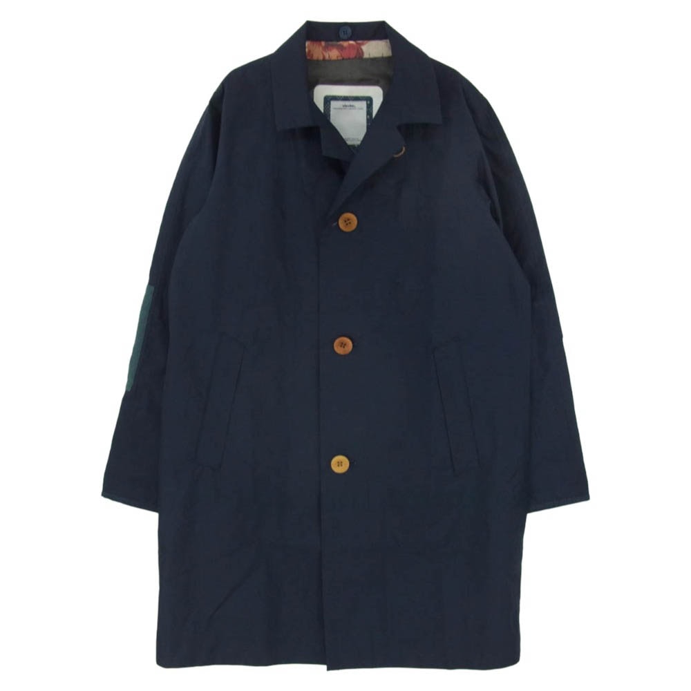 VISVIM ビズビム 14AW 114205013004 2.5L GORE-TEX MIES COAT ゴアテックス ナイロン チェスターコート ネイビー系 3【中古】