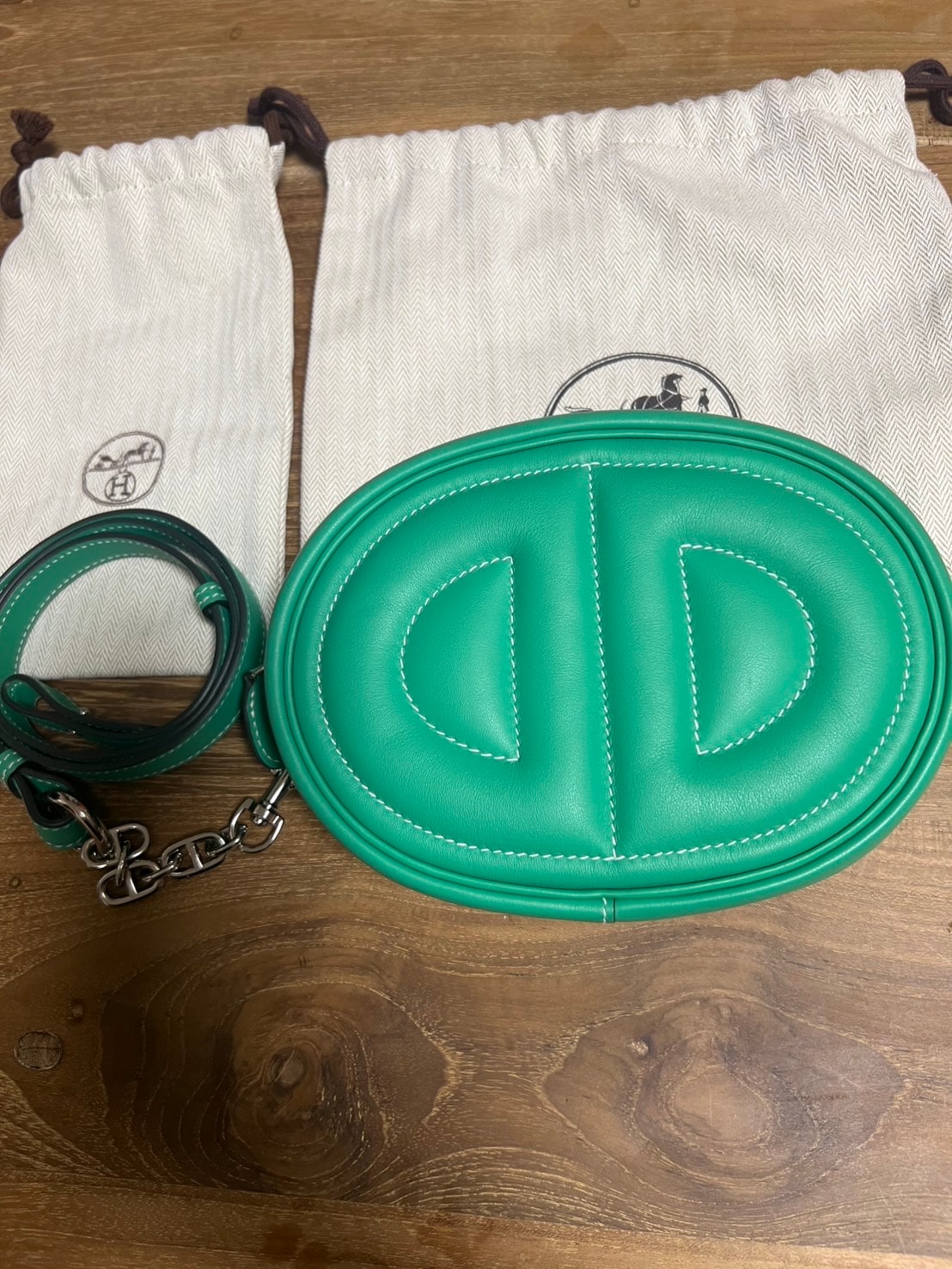 【美品】エルメス インザループ ヴェルソ ベルトバッグ Z刻印