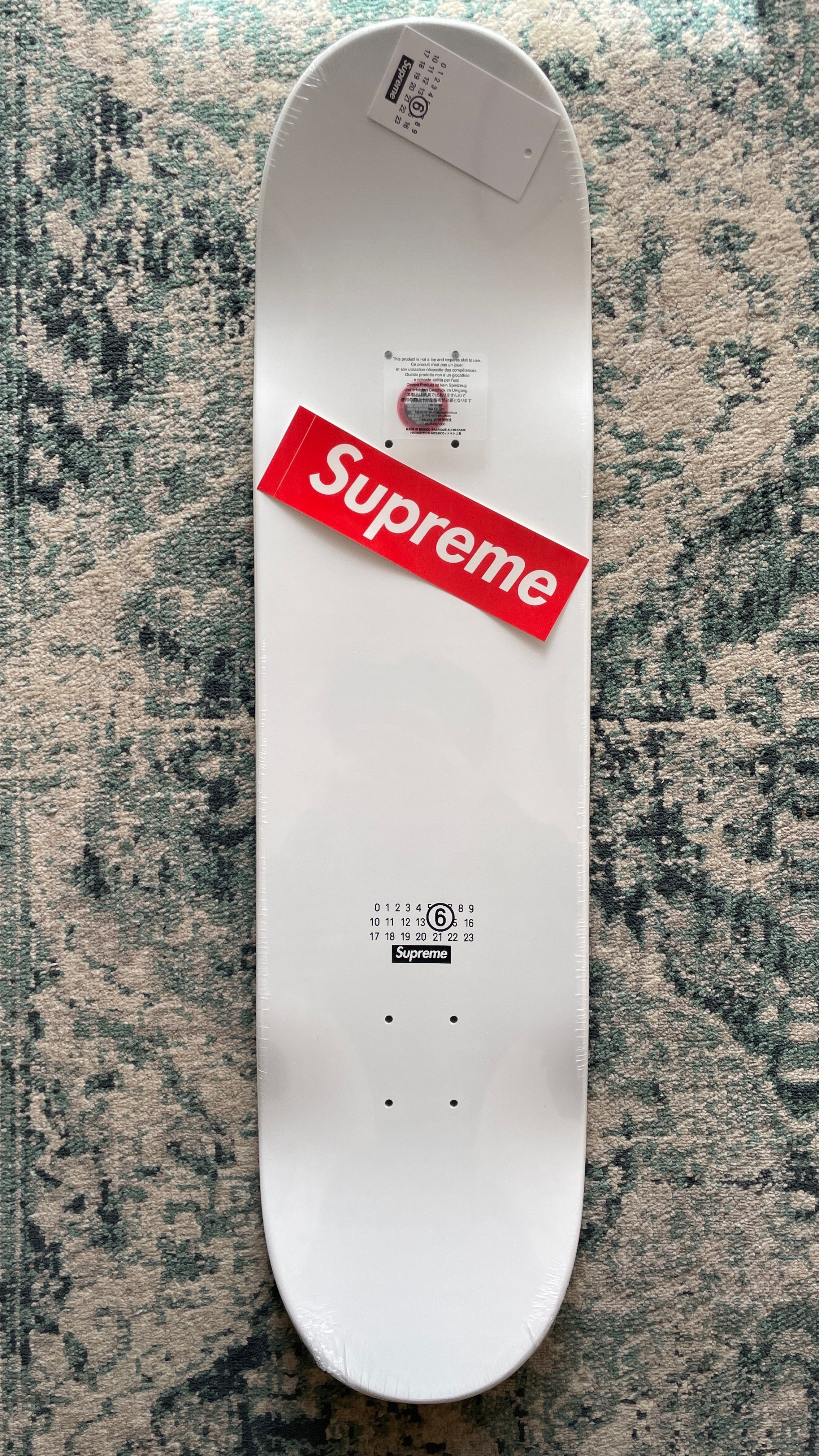 Supreme x MM6 Maison Margiela Skateboard 