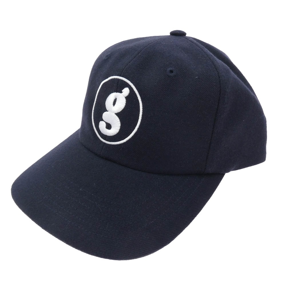 Supreme シュプリーム 帽子 25SS x GOODENOUGH 6 Panel Navy グッドイナフ シックス パネル キャップ 帽子 ネイビー系【美品】【中古】