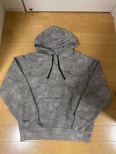 Supreme Small Box Hooded Sweatshirt "Snakeskin"