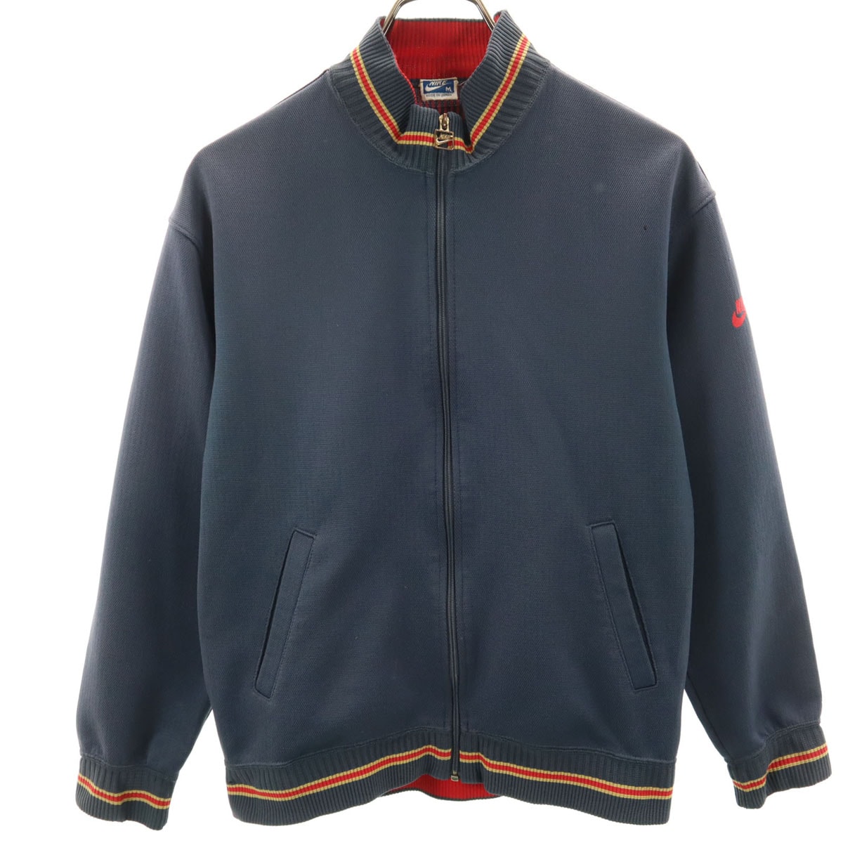 NIKE ナイキ 90s 日本製 オールド トラックジャケット M チャコールグレー