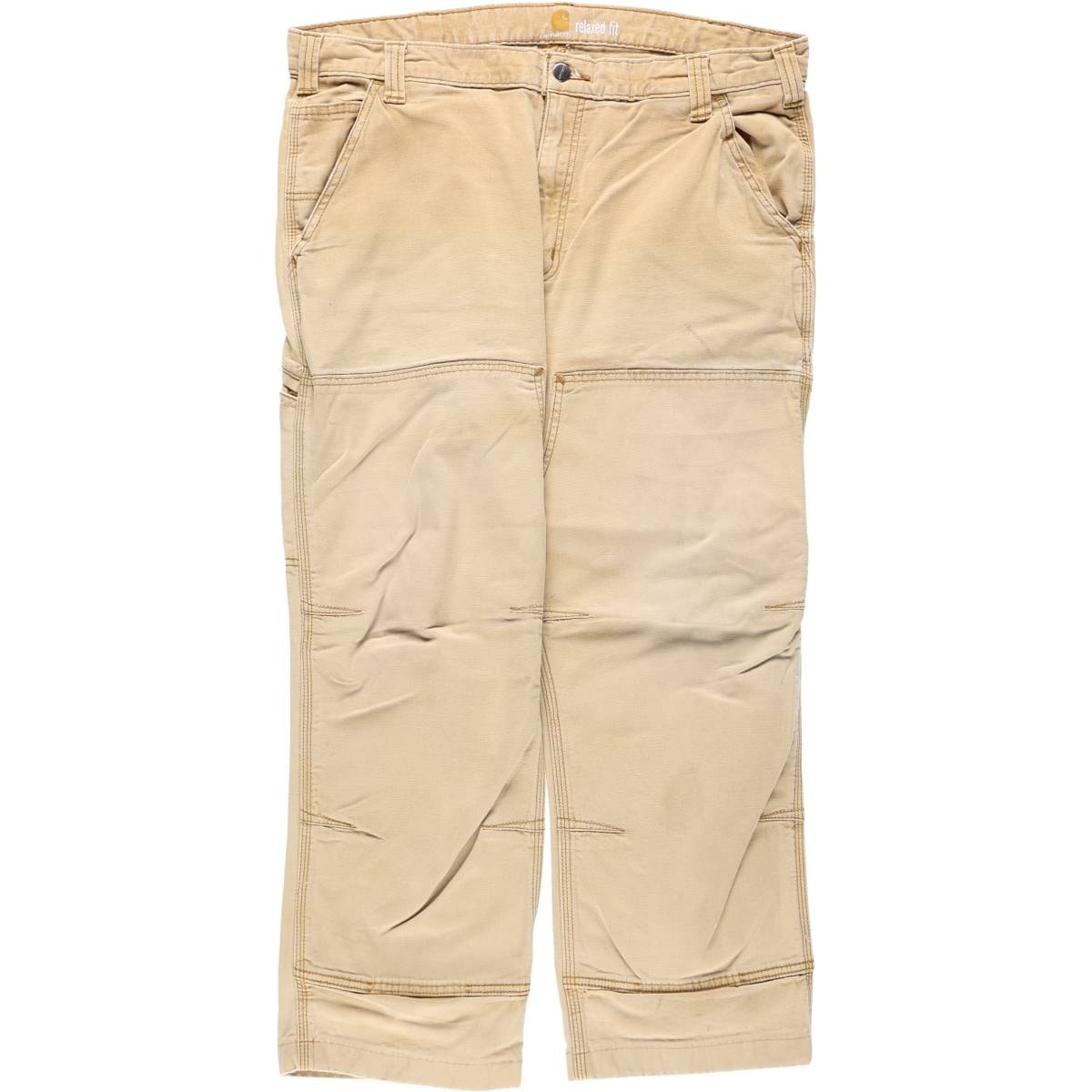 古着 カーハート Carhartt RELAXED FIT ダブルニー ダックワークパンツ メンズw38相当/eaa677857