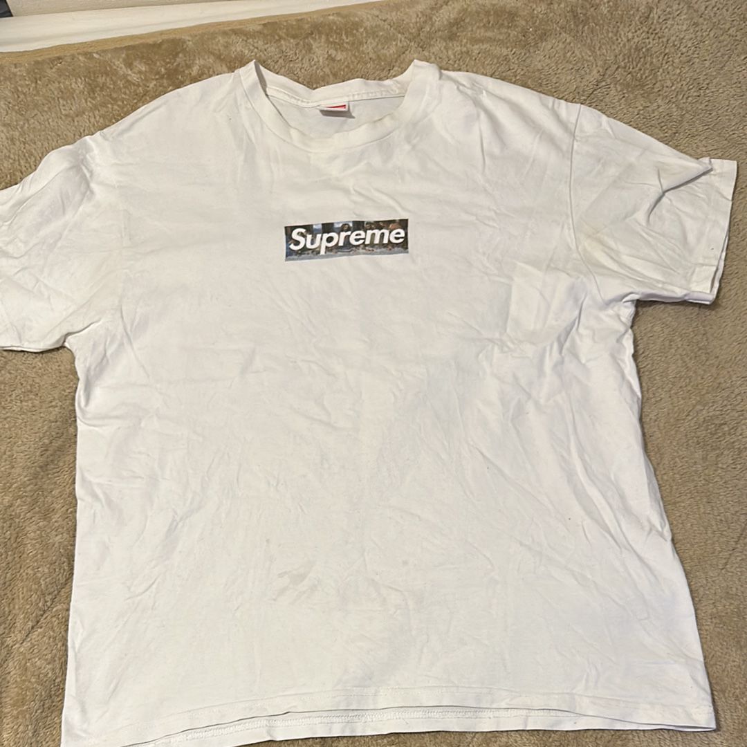 Supreme Milan Box Logo Tee Milan Only "White"