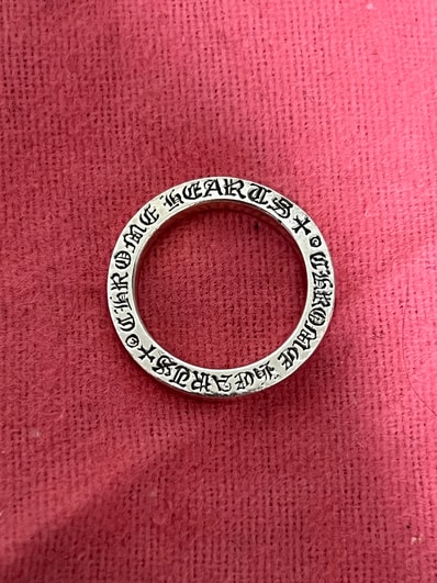 Chrome Hearts 3mm Spacer Ring Plain "Silver"