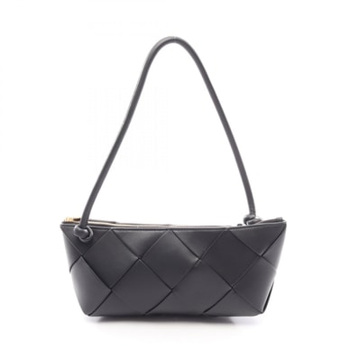 ボッテガヴェネタ BOTTEGA VENETA イントレチャート ショルダーバッグ バッグ レザー レディース ブラック系 730212V3UO38425 【新品】