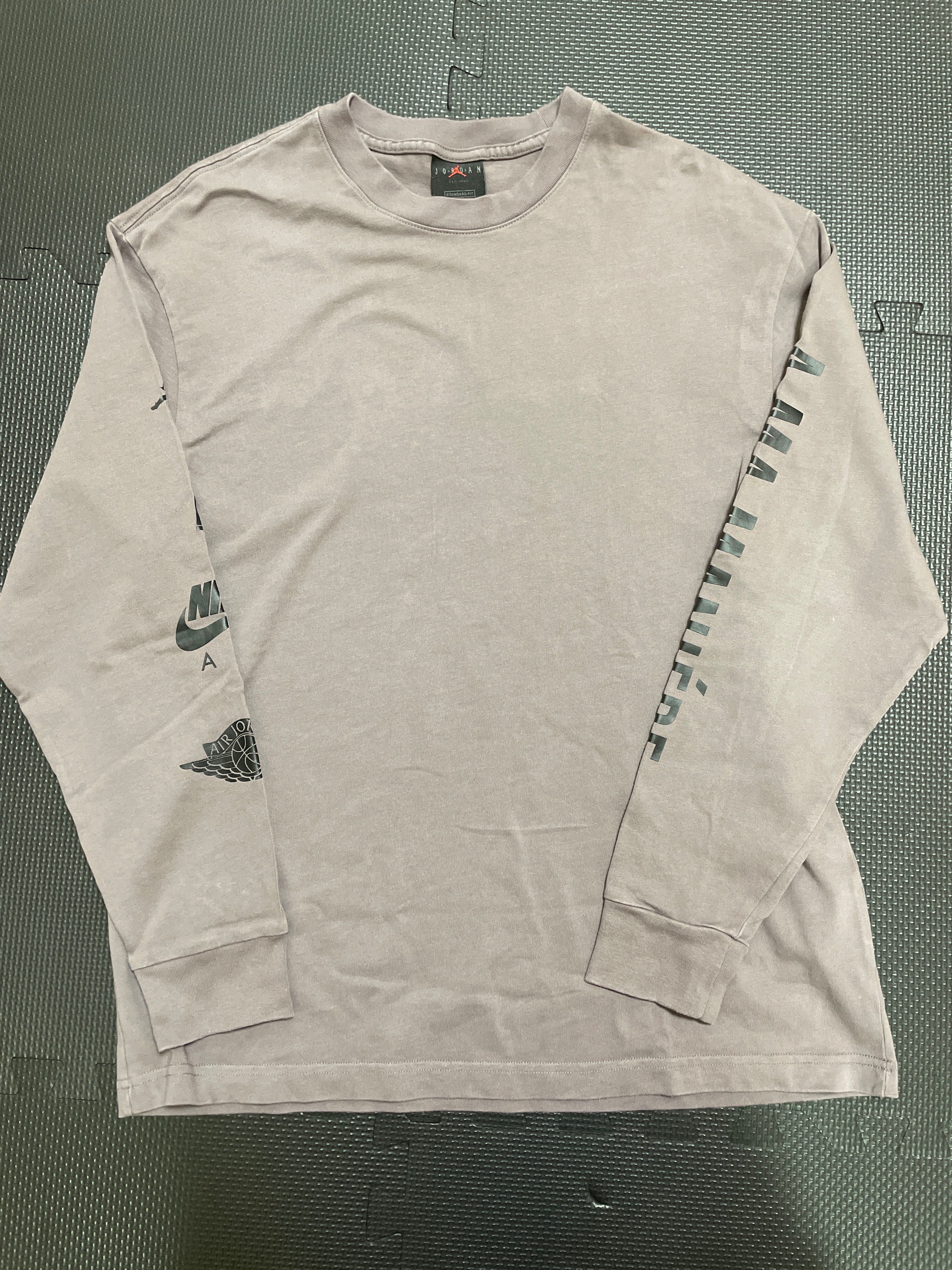 A MA MANIERE × JORDAN Long Tee "Violet Ore/Black"