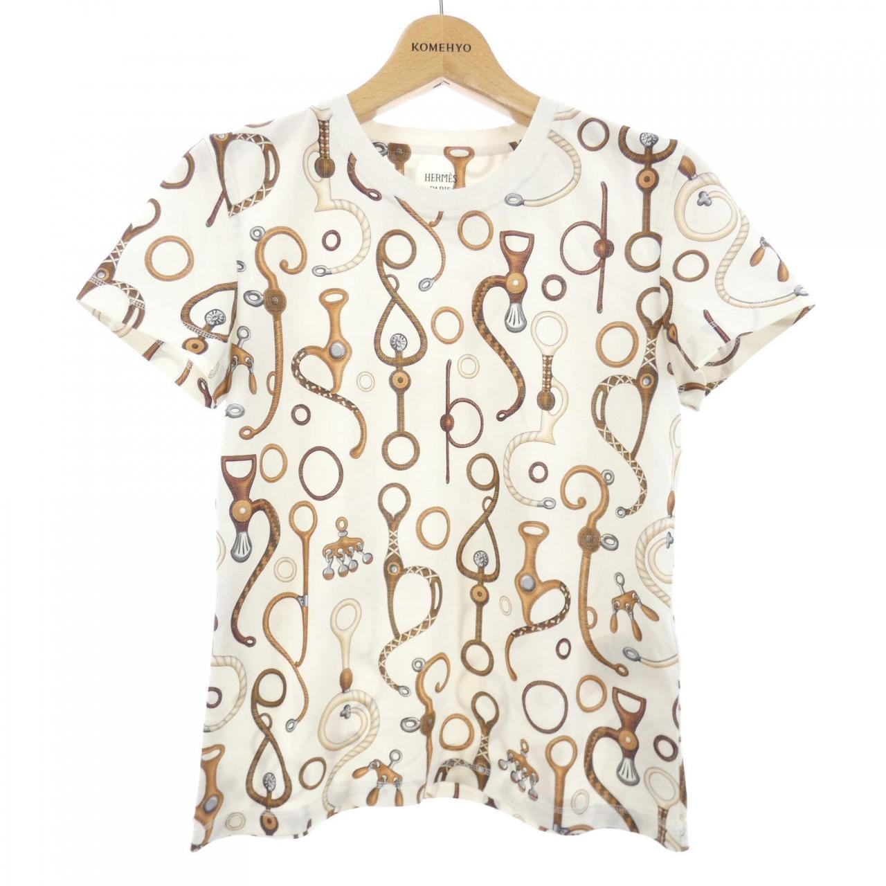 エルメス HERMES PANOPLIE TOUT CUIR JERSEY 4E4632DN Tシャツ