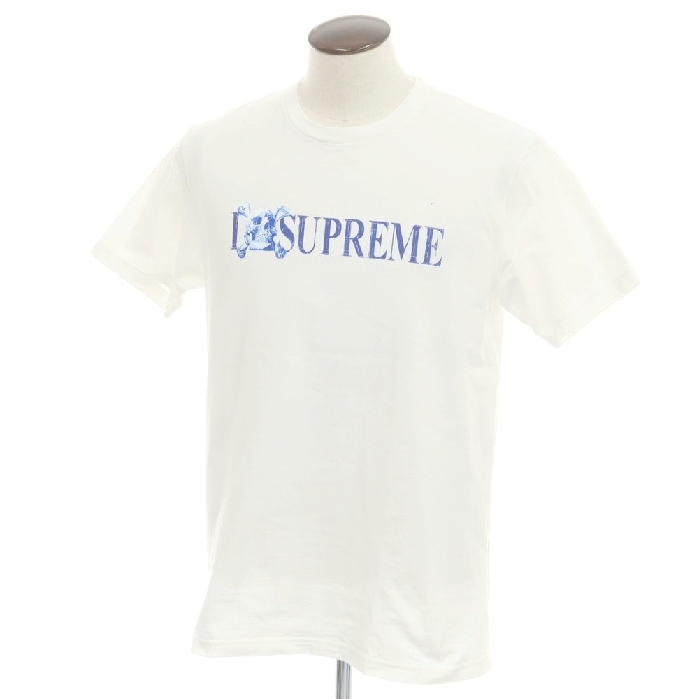 【中古】シュプリーム Supreme 2025年秋冬 Skull Tee 半袖Tシャツ ホワイト【サイズM】【メンズ】